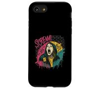 The Scream Graffiti Art Pop Culture Horror Street Style Case for iPhone SE (2020) / 7/8