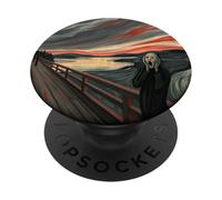 The Scream in Contemporary Style Expression Art PopSockets Adhesive PopGrip