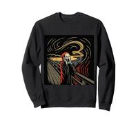 The Scream Modern Graffiti Style Horror Urban Street Art Sweatshirt