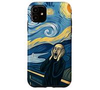 The Scream Starry Night Fusion Surrealist Expression Art Case for iPhone 11