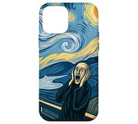 The Scream Starry Night Fusion Surrealist Expression Art Case for iPhone 12 mini