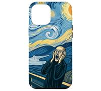 The Scream Starry Night Fusion Surrealist Expression Art Case for iPhone 12 Pro Max