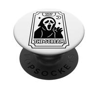 The Scream Tarot Card XV PopSockets Adhesive PopGrip