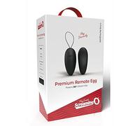The Screaming O Remote Egg-E33395 Vibrator Black 11.5x6x17.8 cm