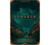 The Screaming Sky Film Film Movie Poster Retro Metal Tin Sign Wall Home Wall Art Metal Tin Sign,cave,bar,Club, Metal Tin Sign 8x12 Inches