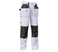 The Scruffs Worker Plus Trousers, Durable Work Trousers with Abratect Knee pad Pockets, Tuck-Away Holster Pockets, Multiple Storage Options, and Reinforced Seams for Everyday site Work.