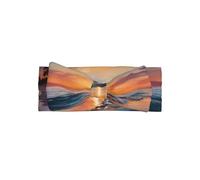 The Sea At Low Tide Infant Headband - Soft Stretchy Turban with Knot Bows for Toddlers Exquisite Accessories