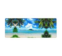 The Sea Computer Desk Pad, Non-Slip Surface Mat for Enhanced Gaming Performance and Office Productivity