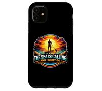 The Sea Is Calling And I Must Go SUP Stand Up Paddleboard Case for iPhone 11