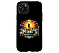 The Sea Is Calling And I Must Go SUP Stand Up Paddleboard Case for iPhone 11 Pro