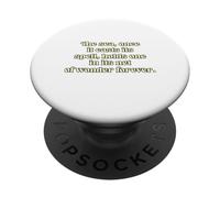 The sea, once it casts its spell, holds one in its net of... PopSockets Adhesive PopGrip