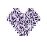the sea Printed Jigsaw Puzzle 10.8x12.8 CM, Heart-Shaped Puzzle Challenging Game for Adults, Fun Decorative Wall Decor