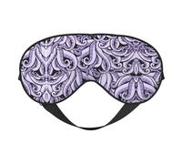 The Sea Printing Double Side Soft Eye Mask Reversible Design, Adjustable for Snug Fit, Blocks Light Eye Mask