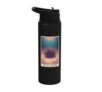 The Sea Urchin Tarot Card Stainless Steel Insulated Water Bottle