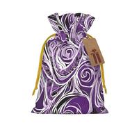 The Sea Witch Inspired Christmas Drawstring Gift Bag Santa Sack With Cards