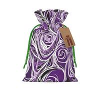 The Sea Witch Inspired Christmas Drawstring Gift Bag Santa Sack With Cards