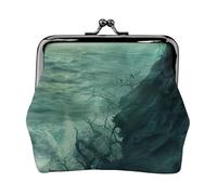 The Sea Witch Inspired Print Change Purse Women's Coin Purse Small Pouches with Kiss Lock,for Coins Cards Small Items