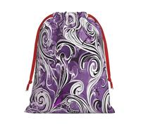 the sea witch inspired -Print Drawstring Gifts Bags S Size - Soft Flannel Fabric Reusable For Wedding Party Favors Gifts Packaging