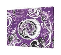 The sea Witch Inspired -Print Frameless Canvas Print 12x16 Inch, Modern Wall Art for Home Office & Bedroom Decor, Ready to Hang Abstract Artwork.