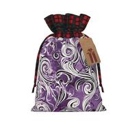 the sea witch inspired -Print Multi-Colored Burlap Drawstring Pouches, Eco-Friendly Bags For Parties Wedding Favors Packaging S Size