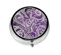 The Sea Witch Inspired Print Personalised Portable Pillbox with,Mini Pillbox Compact and Convenient Pill Organiser for Storing and Organising Pills