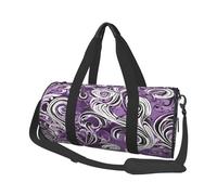 (The sea Witch Inspired) Print Round Large Travel Bag - Multi-Compartment Organizer Lightweight for Trips & Sports