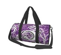 (The sea Witch Inspired) Print Round Large Travel Bag - Multi-Compartment Organizer Lightweight for Trips & Sports