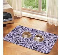 The Sea Witch Inspired Printing Pet Absorbent Leather Tablecloth,Pet Absorbent Leather Mat,Tidy Feeding Area For Dogs, Cats,Pets