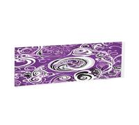 the sea witch inspired -Rectangular Acrylic Table Signs - Clear Custom Nameplates For Office Desk, Restaurant, Events - Smooth Edge Professional Signage.