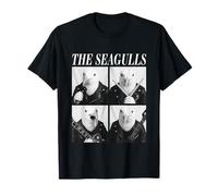The Seagulls Rockers Cool Animals Rock Music Emo Punk Band T-Shirt