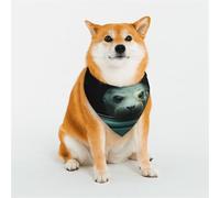 The Seals in The Cabin Dog Bandana for Small Medium Large Dogs, Cat Dogs Kerchief Triangle Bibs Scarf for Girl Or Boy