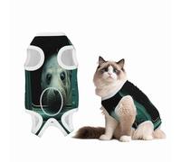 The Seals in The Cabin Recovery Suit for Dogs Cats After Surgery, Soft Cotton Post-Surgery Suit for Male and Female Pet