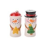 The Seasonal Gift Co - Santa Snowman & Friends Christmas Salt & Pepper Shakers - Festive Xmas Gifting & Homeware for Xmas Presents, Stocking Fillers & Dining - Winter Home Decor.