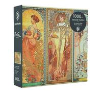 The Seasons (1900) (Mucha Collection) 1000 Piece Jigsaw Puzzle