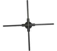 The second generation of holographic advertising fans, naked eye 3D holographic video advertising projector, suitable for shops, shopping malls and exhibitions. ( D65)