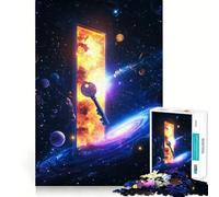 The Secret 1000 Pieces Jigsaw Puzzles for Teenagers Cognitive Toy Gentle Leisure Pattern Assembly Fine Art Piece (38x52cm)