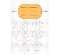 The Secret Cover Notebook: 5x5 Graph Paper and Quad Ruled Grid Notebook with a Secret Puzzle on the Cover | 7x10 Inch, 100 Blank Pages for Mathematics, Science, and Technical Drawings