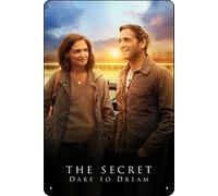 The Secret: Dare to Dream (2020) Movie Poster Vintage Tin Sign for Cafe Bar Cave Office Garage Home Wall Art Decor Gift Retro Metal Sign 12 X 8 inch