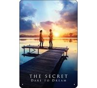 The Secret: Dare to Dream (2020) Movie Poster Vintage Tin Sign for Cafe Bar Cave Office Garage Home Wall Art Decor Gift Retro Metal Sign 12 X 8 inch