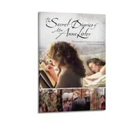 The Secret Diaries of Miss Anne Lister Posters Aesthetic Wall Art Decorative Painting Poster Decor Vintage Canvas for Living Room Bed Room 20x30inch(50x75cm) Frame-style