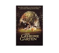 The Secret Garden Canvas Poster - Classic Literary Film, Enchanting Nature Wall Art Decor (8) Artworks Canvas Poster Wall Art Prints Home Modern Decor 08x12inch(20x30cm)