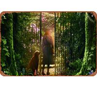The Secret Garden Vintage Tin Sign Metal Poster Plaque Retro Wall Decor Poster for Home Hotel Cafes Sign Gift 8x12 Inch