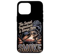 The Secret Ingredient Is Always More Smoke BBQ Pitmaster Case for iPhone 16 Pro Max