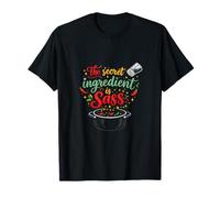 The Secret Ingredient is Sass Cooking Graphic T-Shirt
