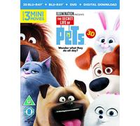 The Secret Life Of Pets [2016] (Illumination) (3D + 2D Blu-ray)