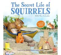 The Secret Life of Squirrels Mini Wall Calendar 2025