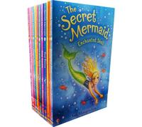 The Secret Mermaid Collection, 12 Books RRP £59.88 (Enchanted Shell; Seaside Adventure; Underwater Magic; Reef Rescue; Deep Trouble; Return of the Dark Queen; Seahorse SOS; Dolphin Danger; Penguin Peril; Turtle Trouble; Whale Rescue...) (The Secret Mermaid)