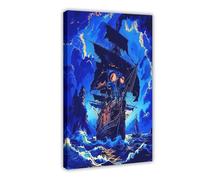 The Secret Of Monkey Island Poster Canvas Poster Bedroom Decor Landscape Office Room Decor Gift 08x12inch(20x30cm)