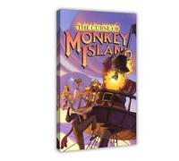 The Secret Of Monkey Island Poster Canvas Poster Bedroom Decor Landscape Office Room Decor Gift 20x30inch(50x75cm)