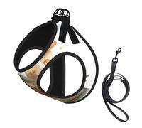 The Secret Of Mushroom House Dog Harness - Breathable, Reflective, And Adjustable Pet Vest, Suitable For Small Cats And Dogs